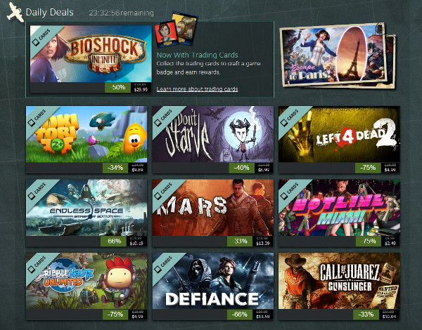 is there a steam spring sale