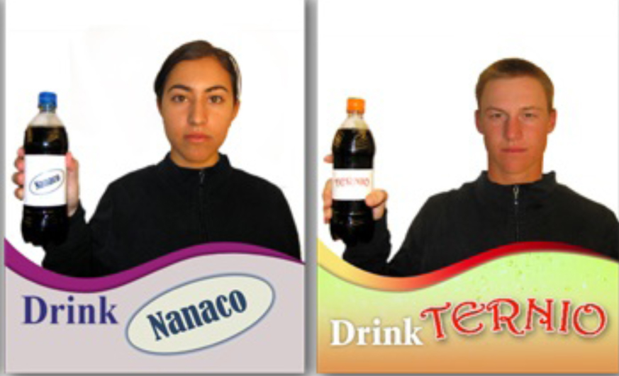 Drink Ternio brand soda, you witless consumer lemming.