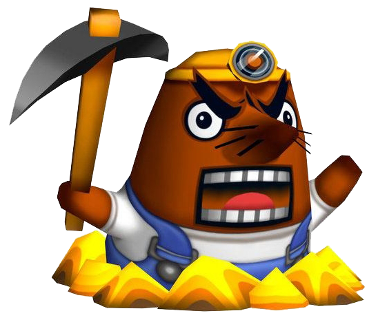 Mr Resetti, in all his angry, indignant glory.