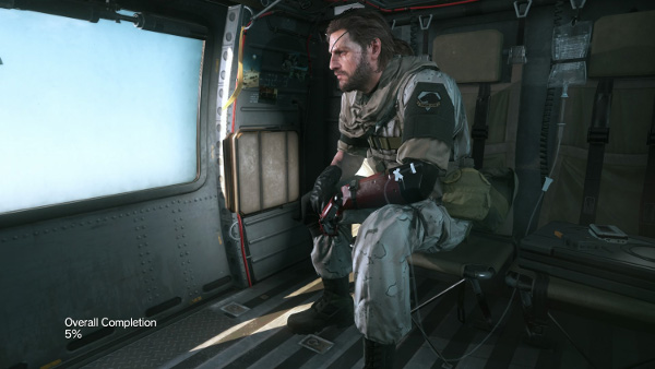 MGS5 makes you go through an awful lot of menus between missions, which hinders engagement.