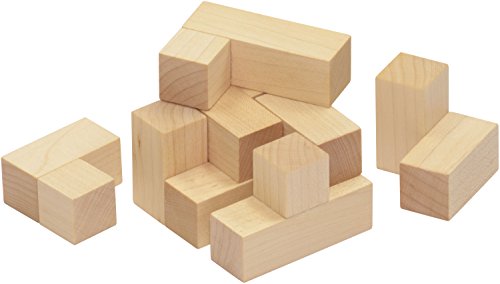 An example of the block shapes similar to those used in the experiment.